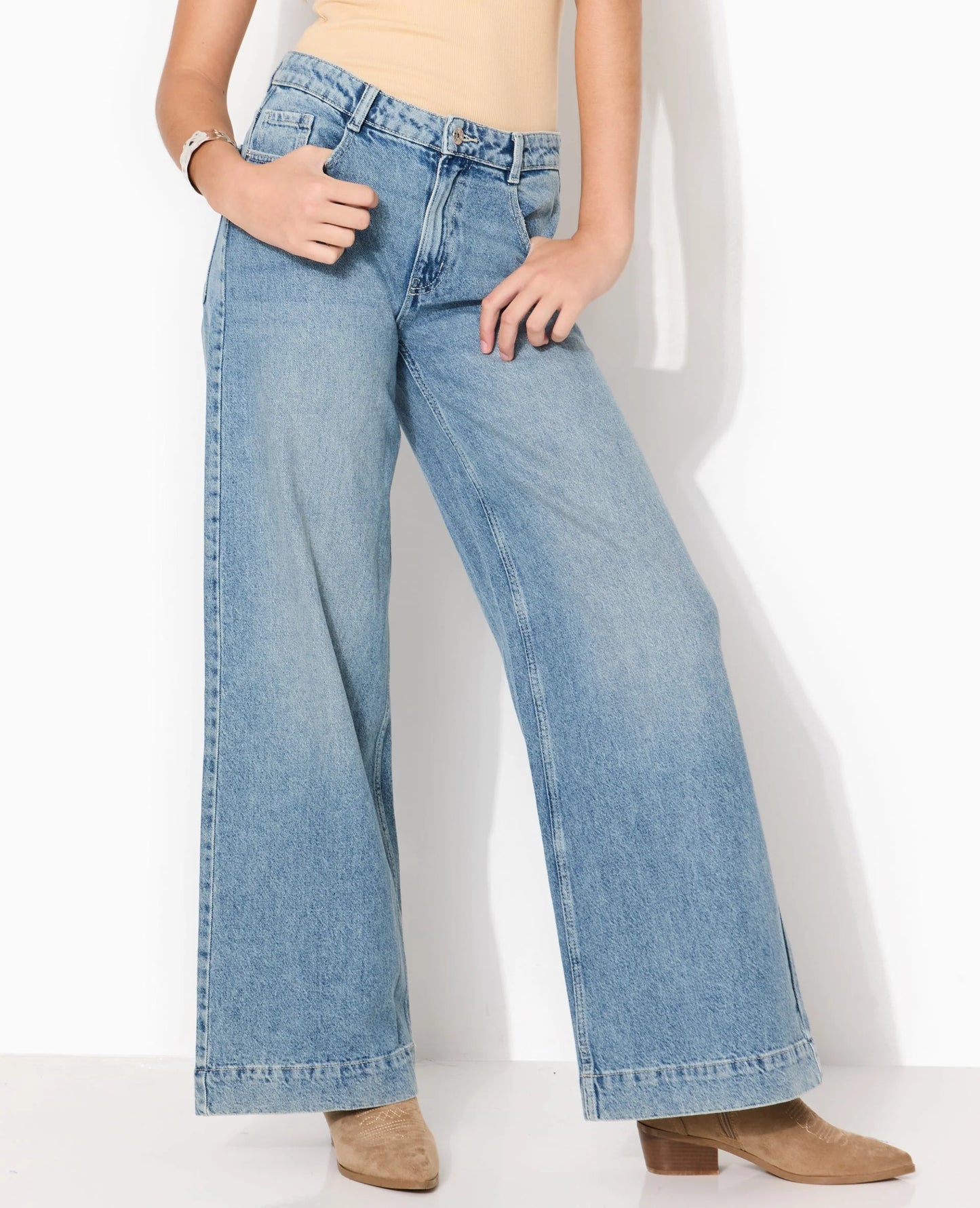 Liv | Vida Jeans med Hög Midja