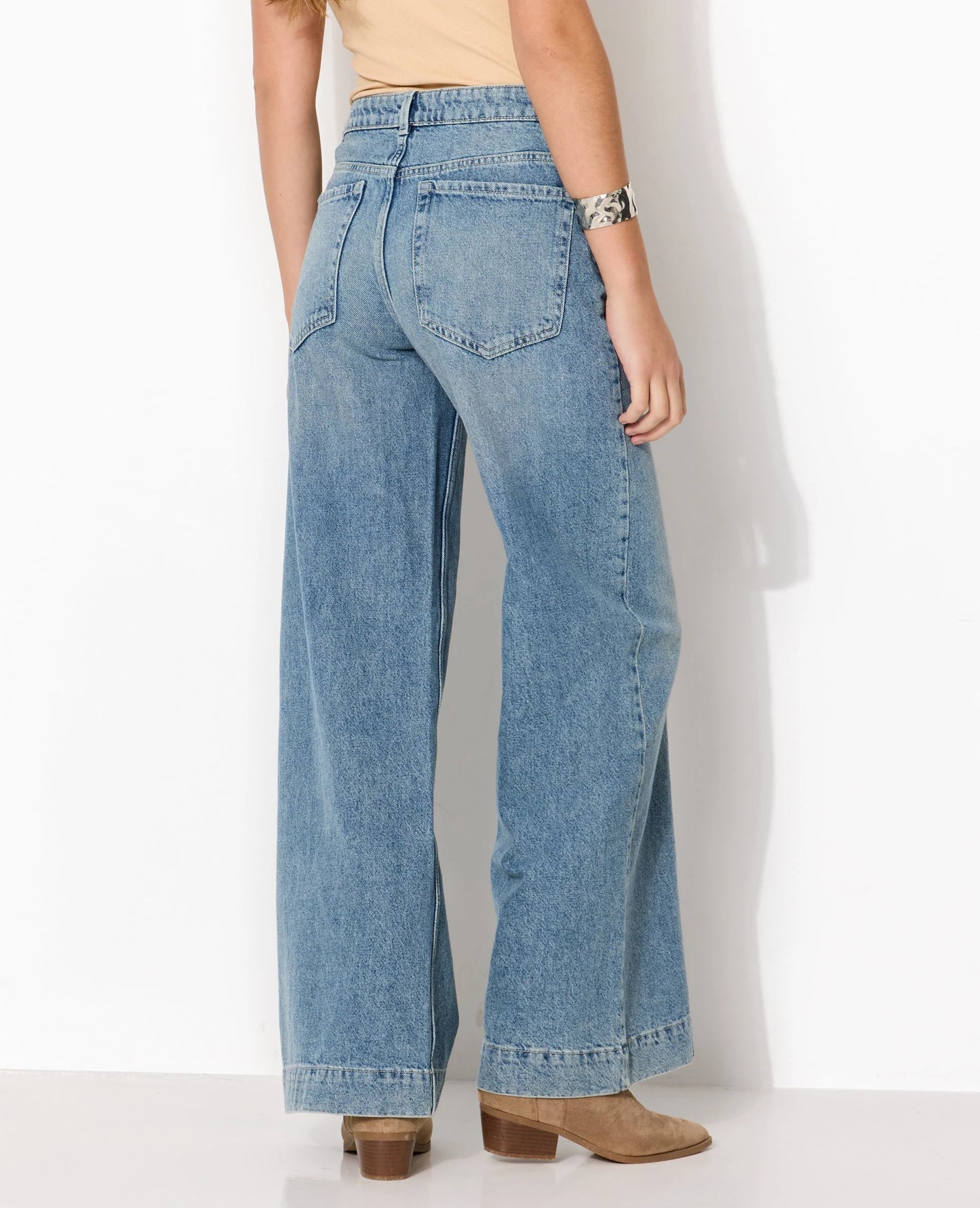 Liv | Vida Jeans med Hög Midja