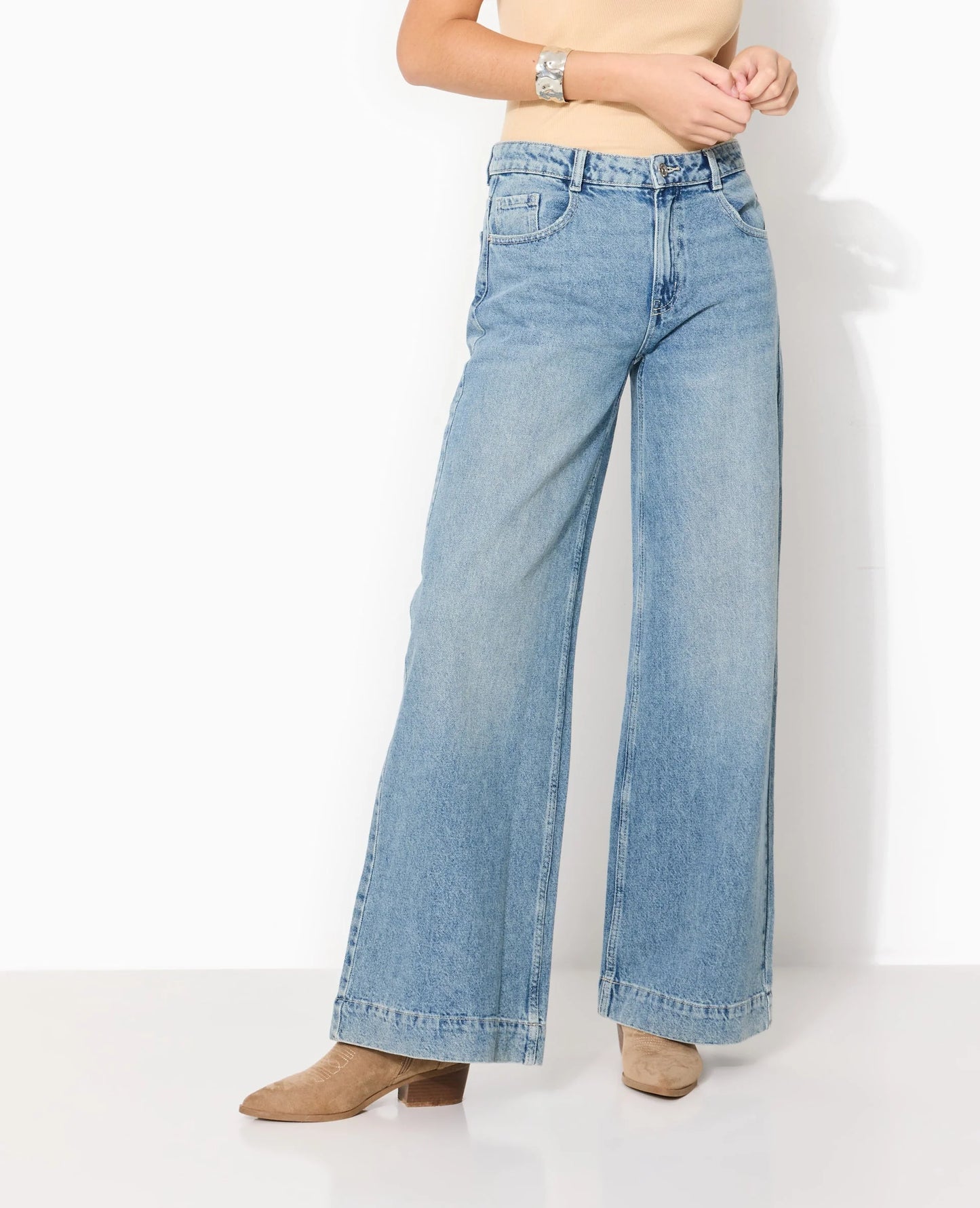 Liv | Vida Jeans med Hög Midja